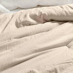 Πάπλωμα Cannon Stonewashed 280gsm 220X240 Cream